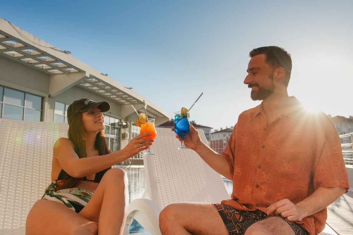 Аквазона главного корпуса Bridge Resort — крытый и открытый бассейны — фото 19